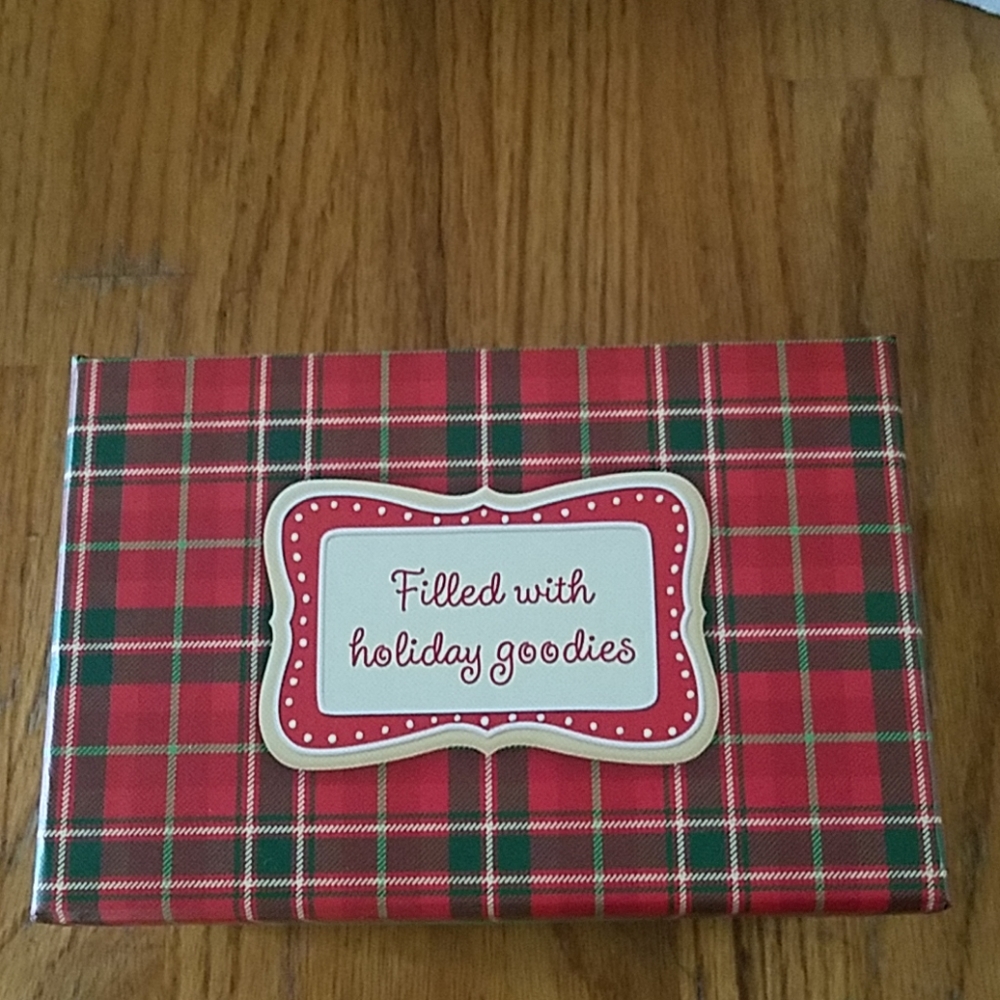 Hallmark  Christmas recipe box